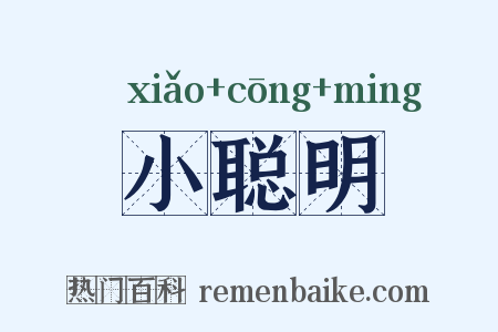 小聪明是什么意思的图片